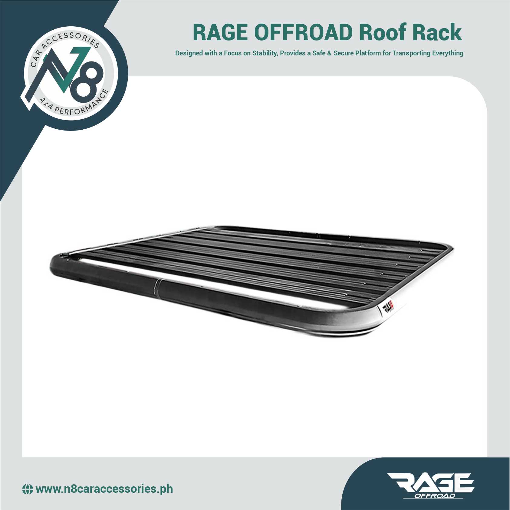 RAGE OFFROAD Roof Rack Genuine