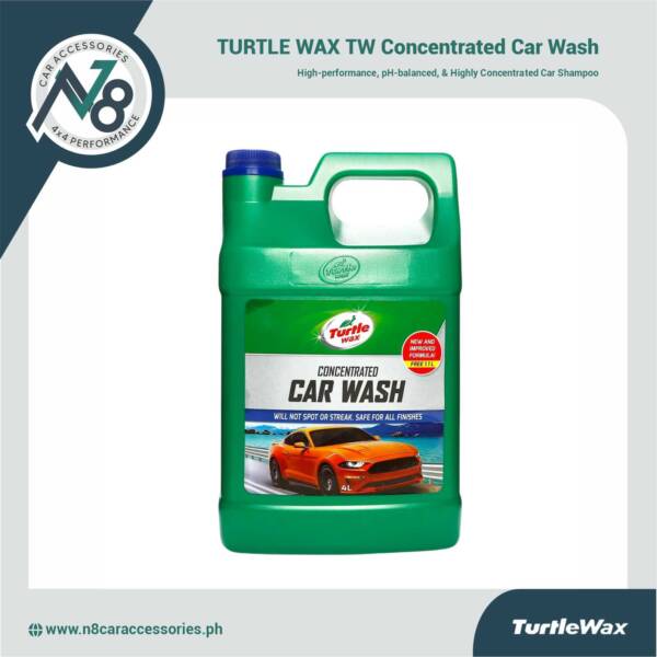 TURTLE WAX TW Concentrated Car Wash 4L Genuine