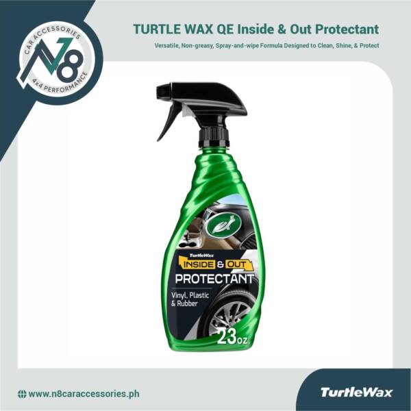 TURTLE WAX QE Inside & Out Protectant 23oz Genuine