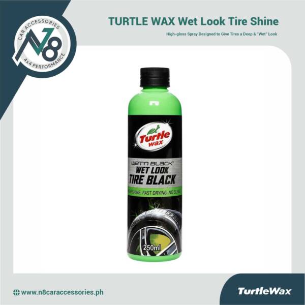 TURTLE WAX Wet Look Tire Shine Genuine