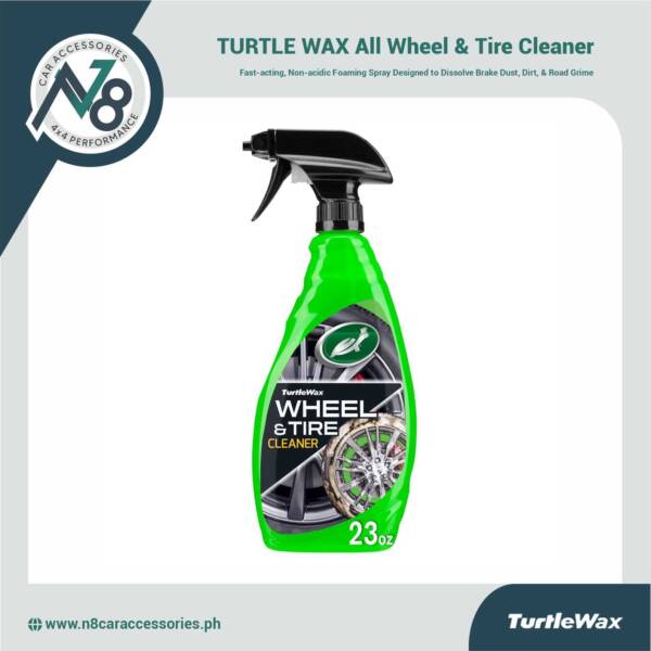 TURTLE WAX All Wheel & Tire Cleaner 23oz Genuine