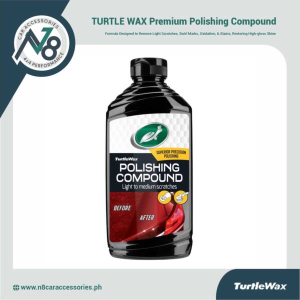 TURTLE WAX Premium Polishing Compound 18oz Genuine