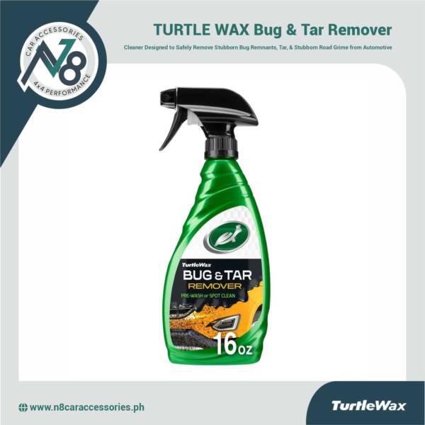 TURTLE WAX Bug & Tar Remover 16oz Genuine
