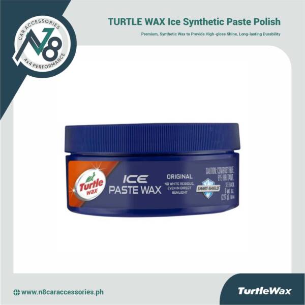 TURTLE WAX Ice Synthetic Paste Polish 8oz Genuine