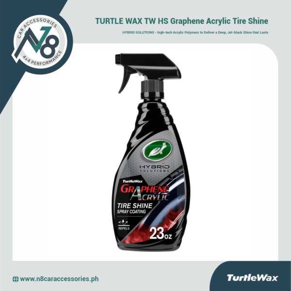 TURTLE WAX TW HS Graphene Acrylic Tire Shine Genuine