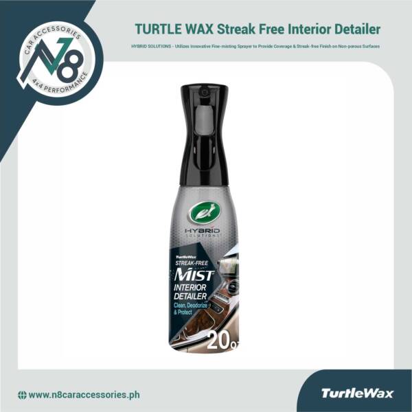 TURTLE WAX Hybrid Solution Streak Free Interior Detailer Genuine
