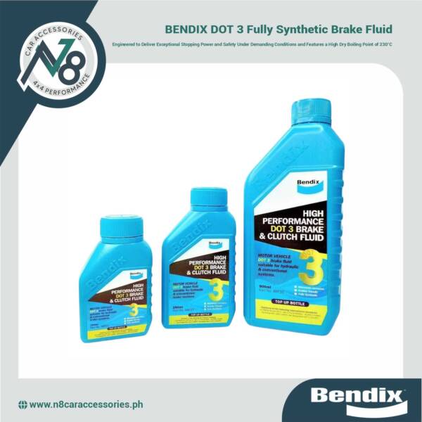 BENDIX DOT 3 Fully Synthetic Brake Fluid Genuine