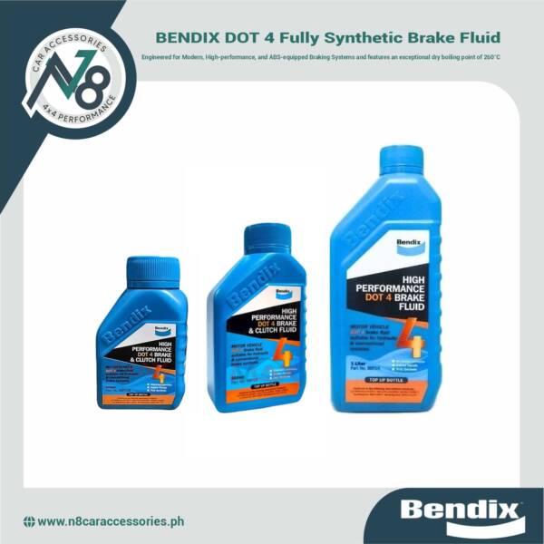 BENDIX DOT 4 Fully Synthetic Brake Fluid Genuine
