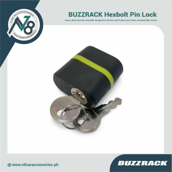 BUZZRACK Hexbolt Pin Lock Genuine