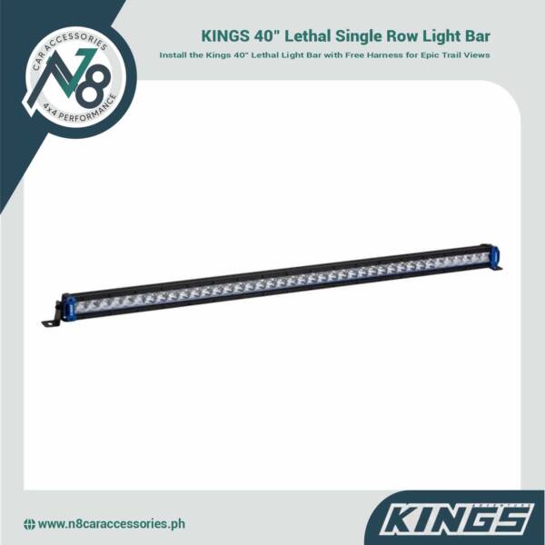 KINGS 40" Lethal Single Row Light Bar Genuine