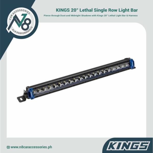 KINGS 20" Lethal Single Row Light Bar Genuine
