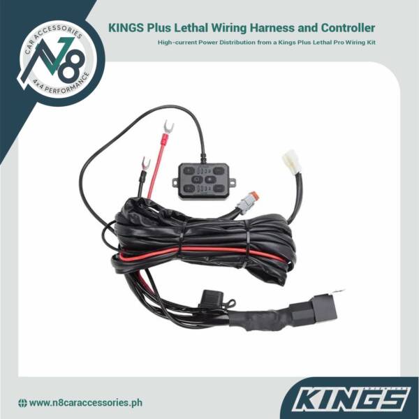 KINGS Plus Lethal Pro Wiring Harness and Remote Controller Genuine