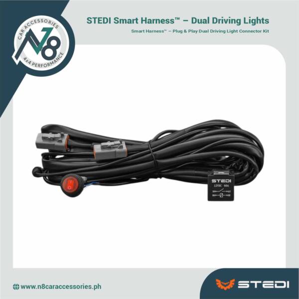 STEDI Smart Harness™ – Dual Driving Lights Genuine