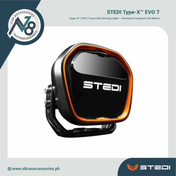 STEDI EVO 7 Type-X LED Driving Lights Genuine