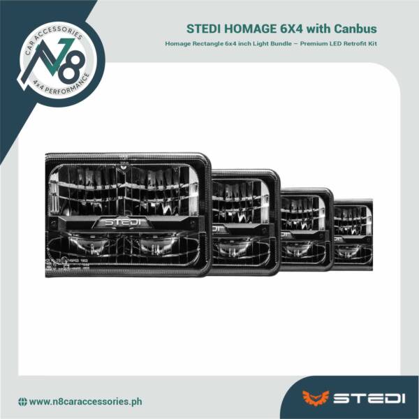 STEDI HOMAGE 6X4 SET OF 4 with Canbus Genuine