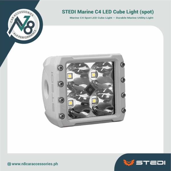 STEDI Marine C4 LED Cube Light (spot) Genuine