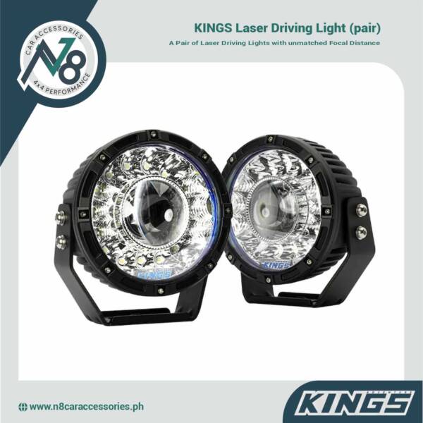 KINGS Laser Driving Light (Pair) Genuine