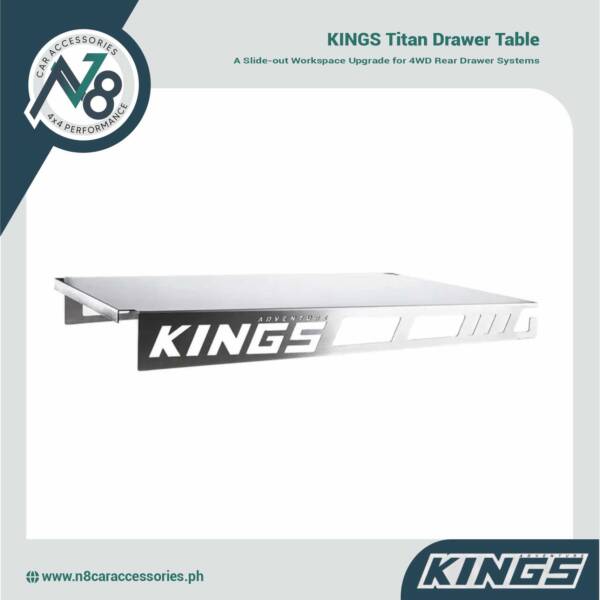 KINGS Titan Drawer Table Genuine