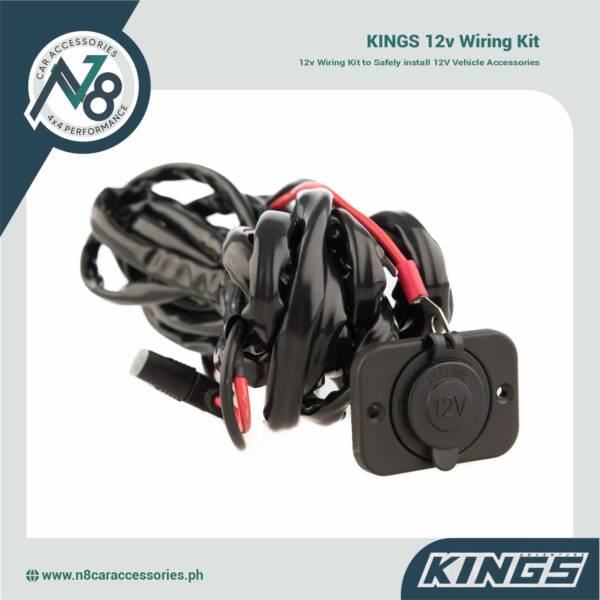 KINGS 12v Wiring Kit Genuine