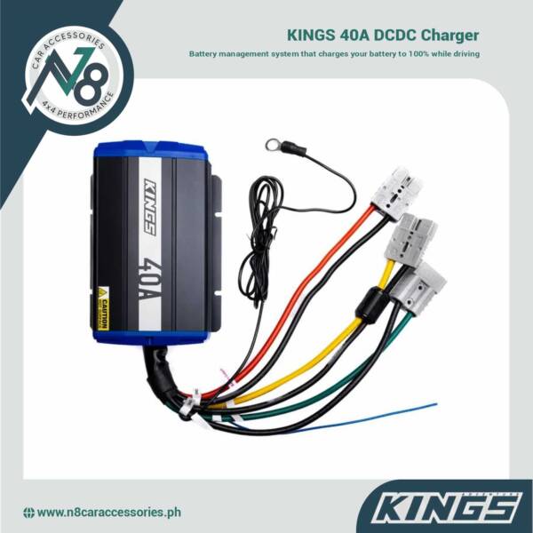 KINGS 40A DCDC Charger Genuine