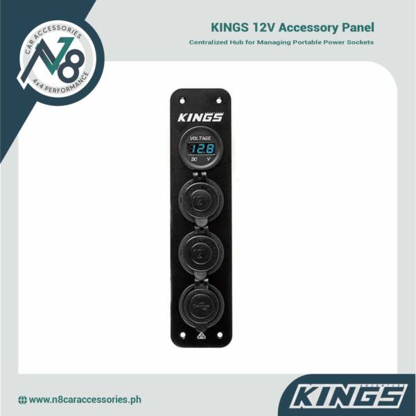KINGS 12V Accessory Panel Genuine
