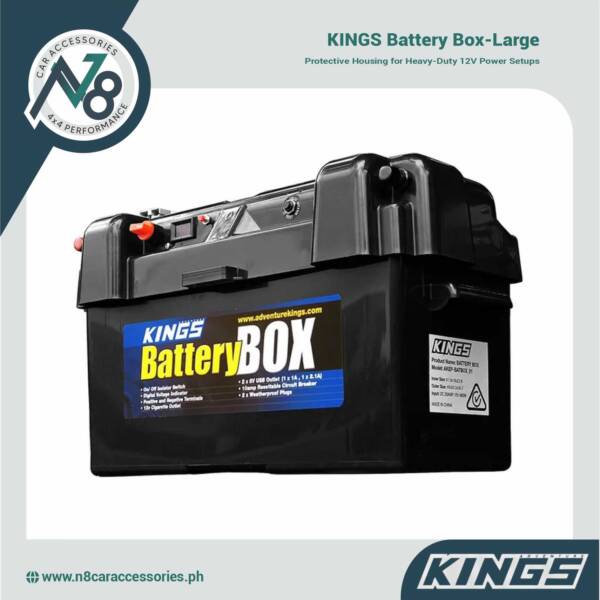 KINGS Battery Box-Large Genuine