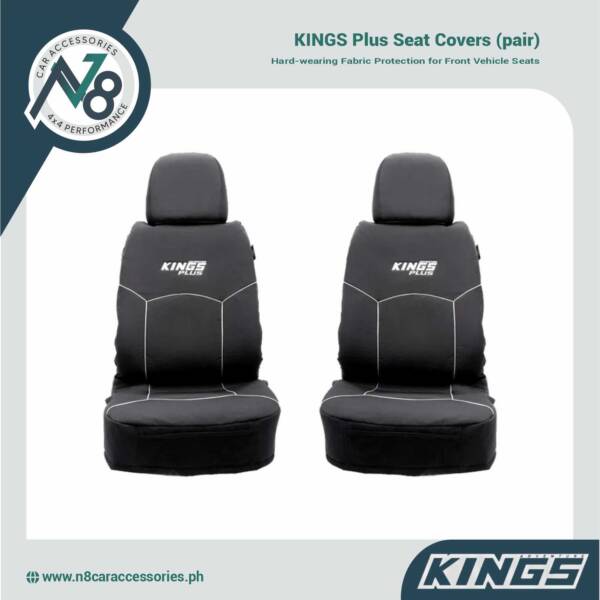 KINGS Plus Seat Covers (Pair) Genuine