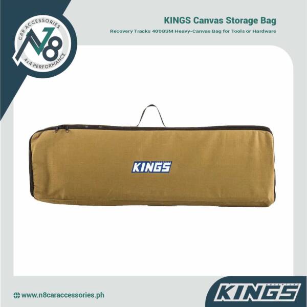 KINGS Recovery Tracks 400GSM Canvas Storage Bag Genuine