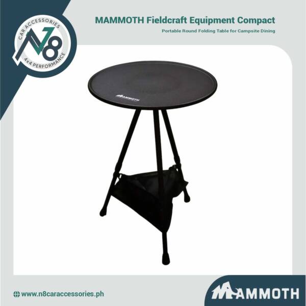 MAMMOTH Fieldcraft Equipment Compact Round Table Genuine