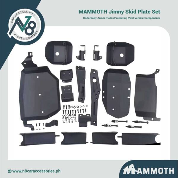 MAMMOTH Jimny Skid Plate Set Genuine
