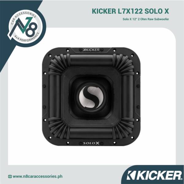 KICKER L7X122 SOLO X Subwoofer Genuine