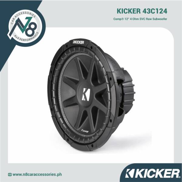 KICKER 43C124 Subwoofer Genuine