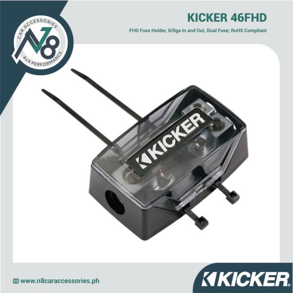 KICKER 46FHD Dual AFS Fuse Holder Genuine