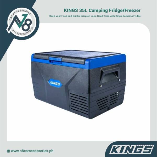 KINGS 35L Camping Fridge/Freezer Genuine