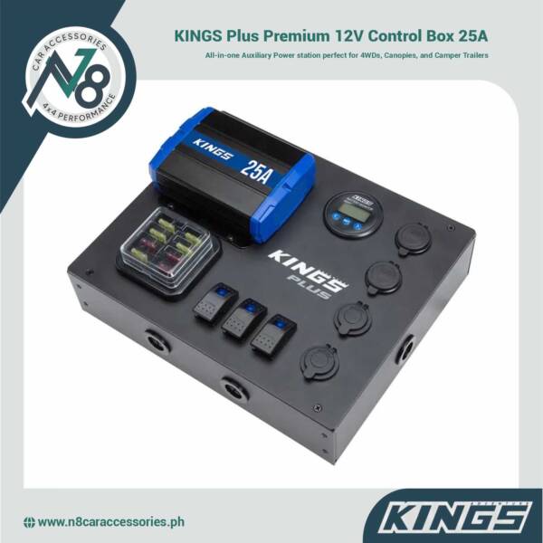 KINGS Plus Premium 12V Control Box 25A Genuine