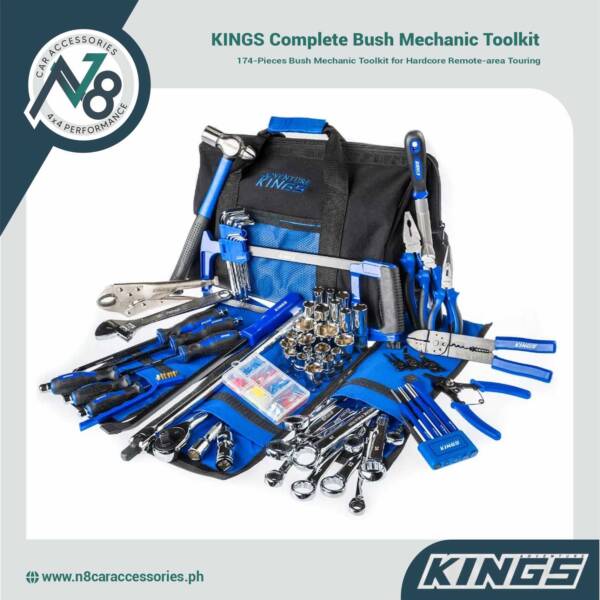 KINGS Complete Bush Mechanic Toolkit (174-pieces) Genuine