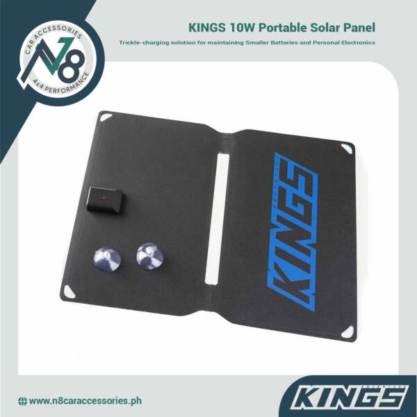 KINGS 10W Portable Solar Panel Genuine