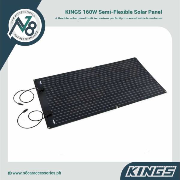 KINGS 160W Semi-Flexible Solar Panel Genuine