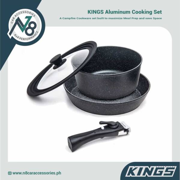 KINGS Aluminum Cooking Set Genuine