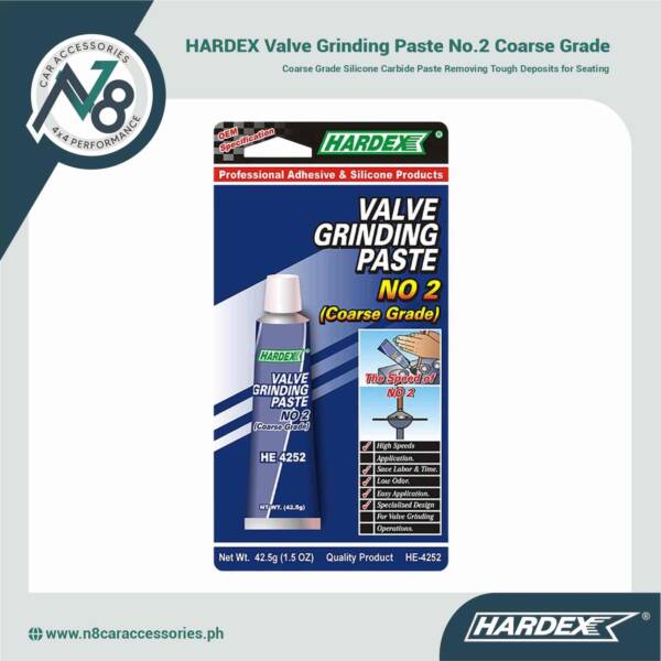 HARDEX Valve Grinding Paste No.2 Coarse Grade 42.5g Genuine