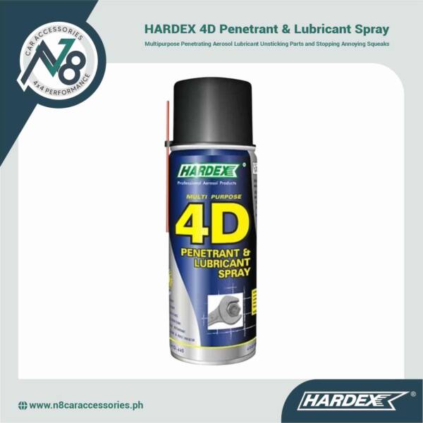 HARDEX 4D Penetrant & Lubricant Spray Genuine