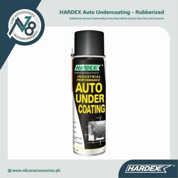 HARDEX Auto Undercoating - Rubberized 500ml Genuine