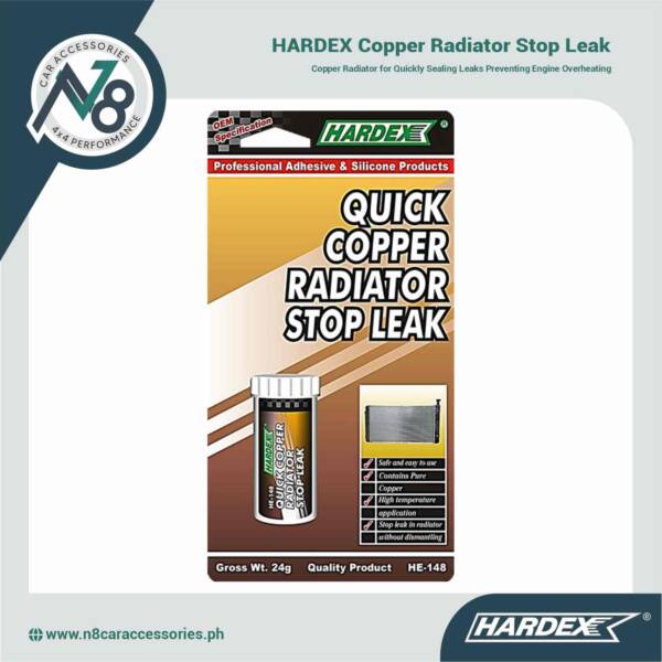 HARDEX Copper Radiator Stop Leak 24.8g Genuine