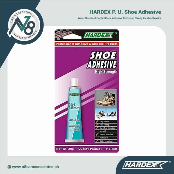 HARDEX P. U. Shoe Adhesive 20g Genuine