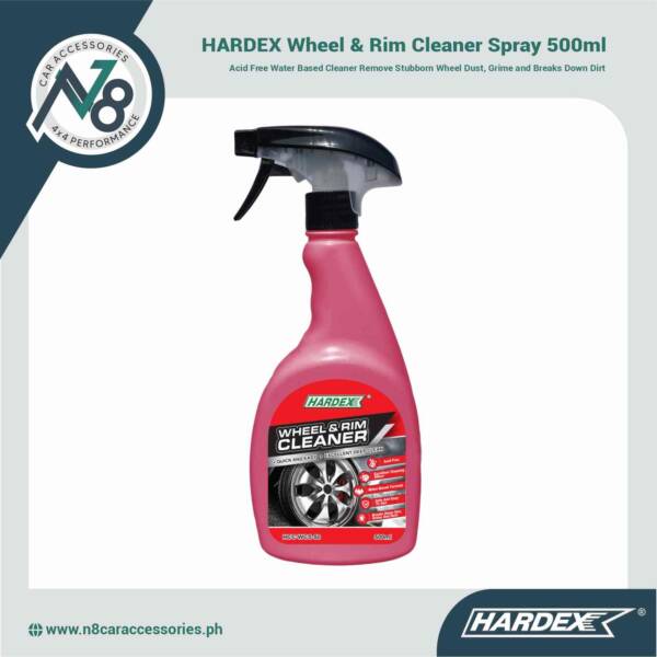 HARDEX Wheel & Rim Cleaner Spray 500ml Genuine