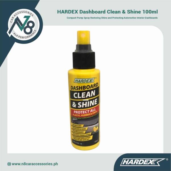HARDEX Dashboard Clean & Shine 100ml Genuine