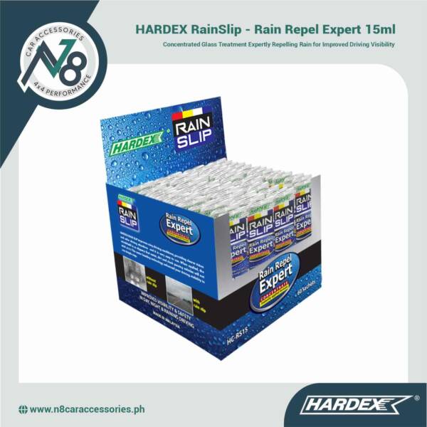 HARDEX RainSlip - Rain Repel Expert 15ml 60 pcs/box Genuine