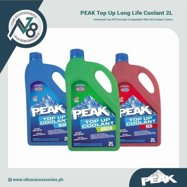 PEAK Top Up Long Life Coolant 2L Genuine