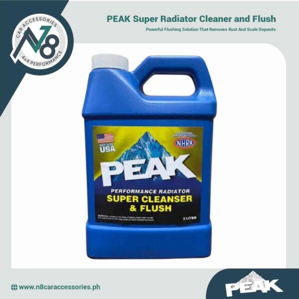 PEAK Super Radiator Cleaner and Flush (Amber) Genuine