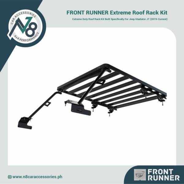 FRONT RUNNER Extreme Roof Rack Kit Jeep Gladiator JT (2019-Current) Genuine